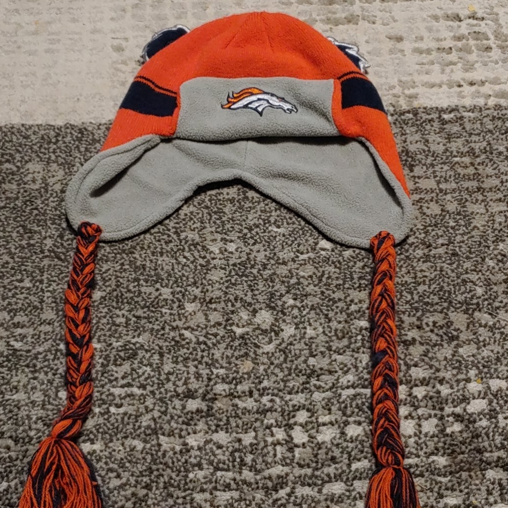 Denver Bronco Beanie Hat